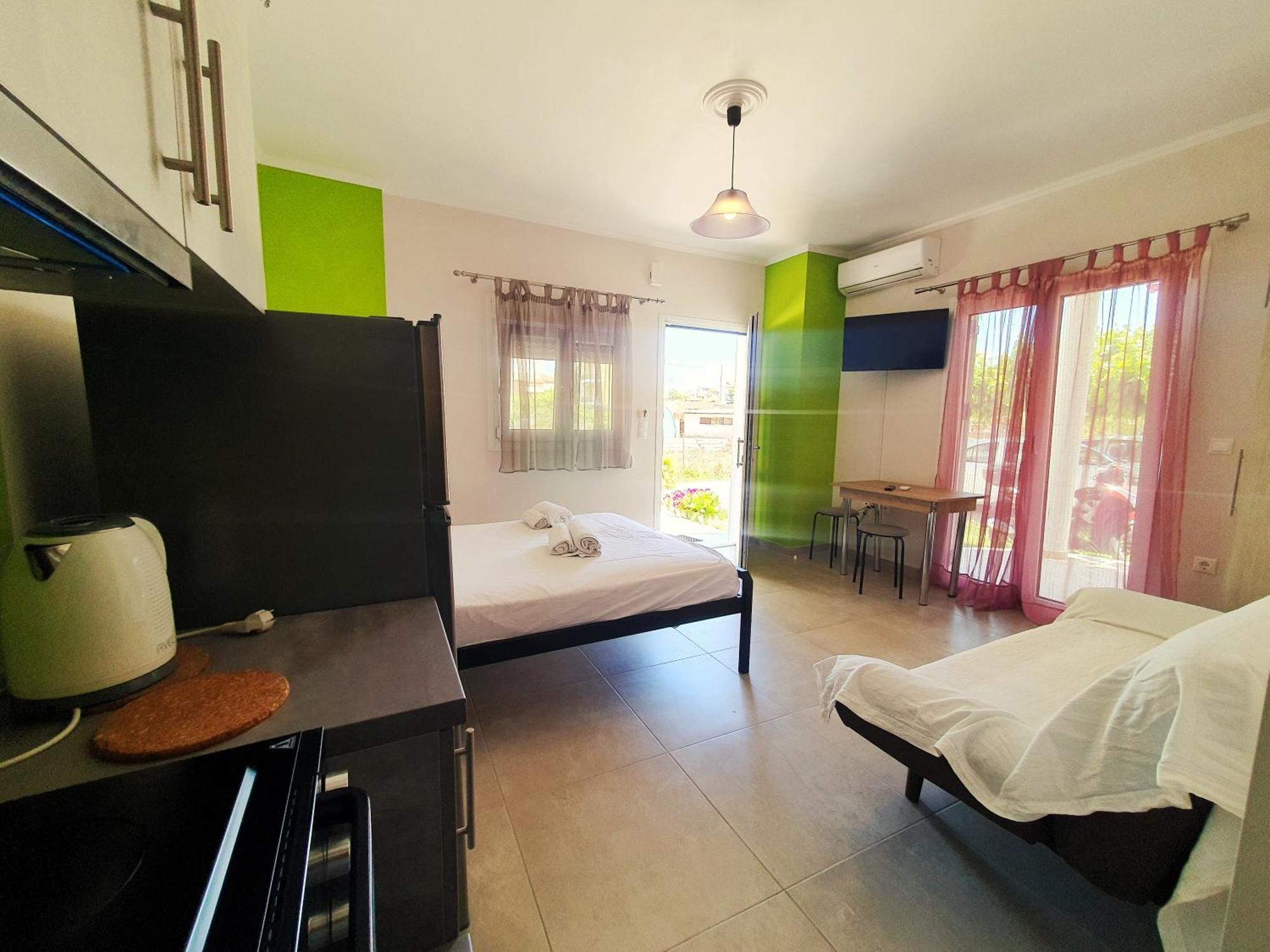 Green Studio Nidri ภายนอก รูปภาพ