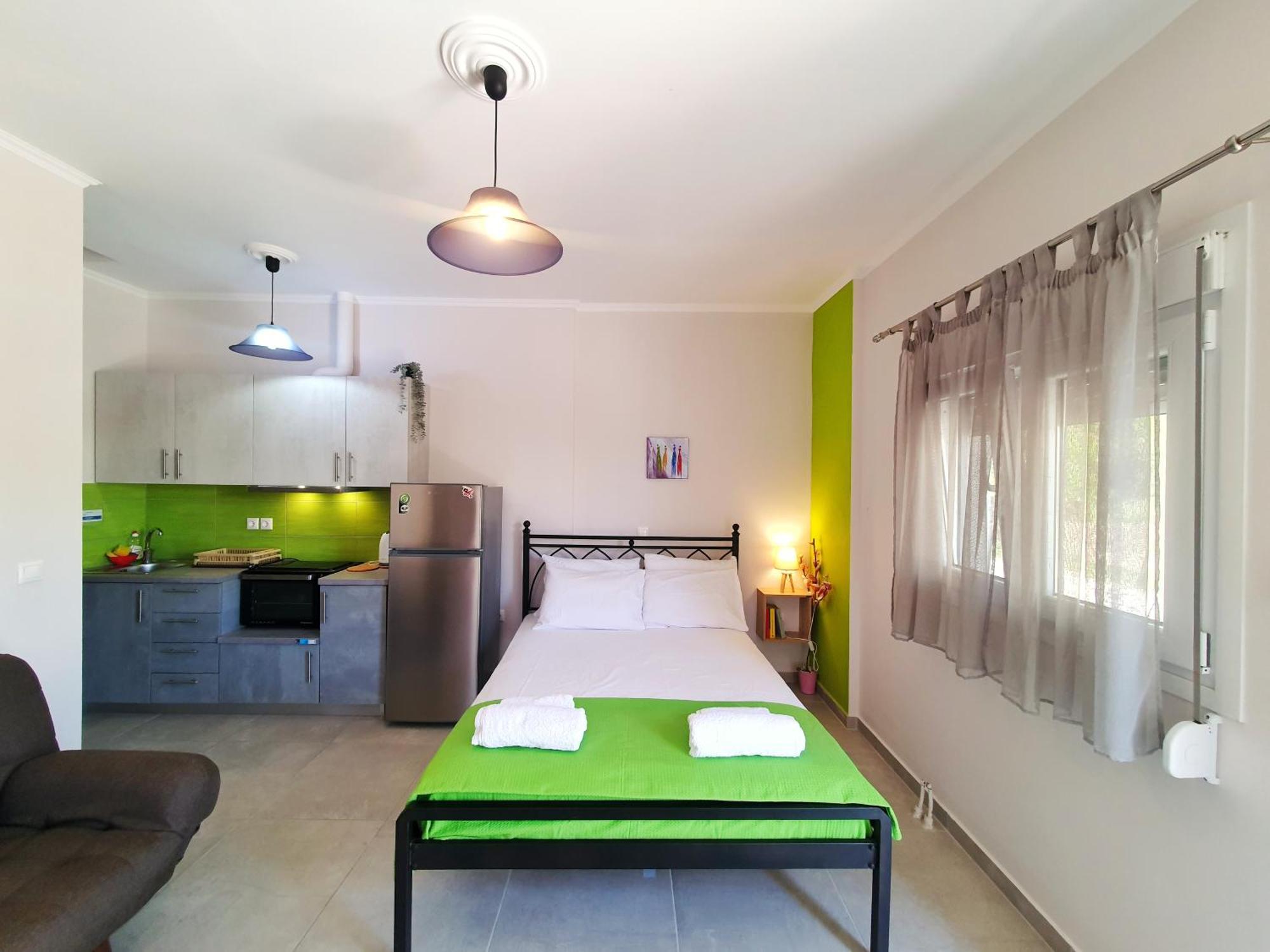 Green Studio Nidri ภายนอก รูปภาพ